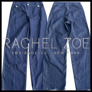Rachel Zoe Dark Blue High Rise Straight Jeans (4)